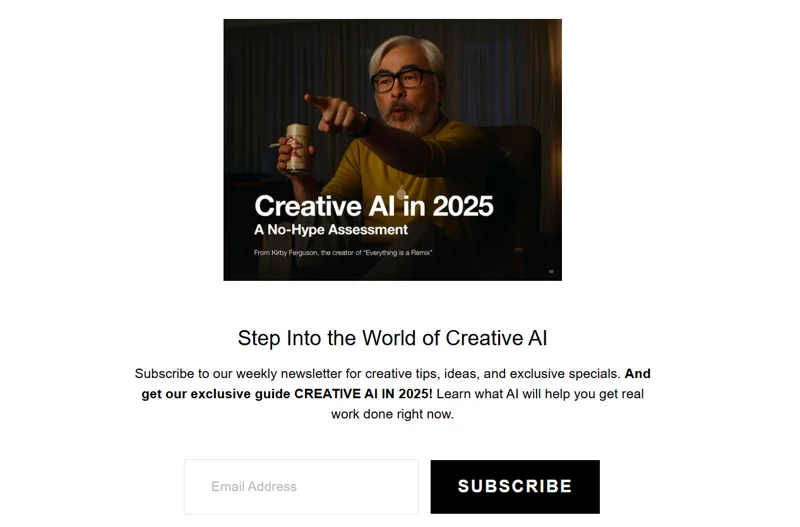 Man that looks like Hayao Miyazaki, pointing forward with drink in other hand.